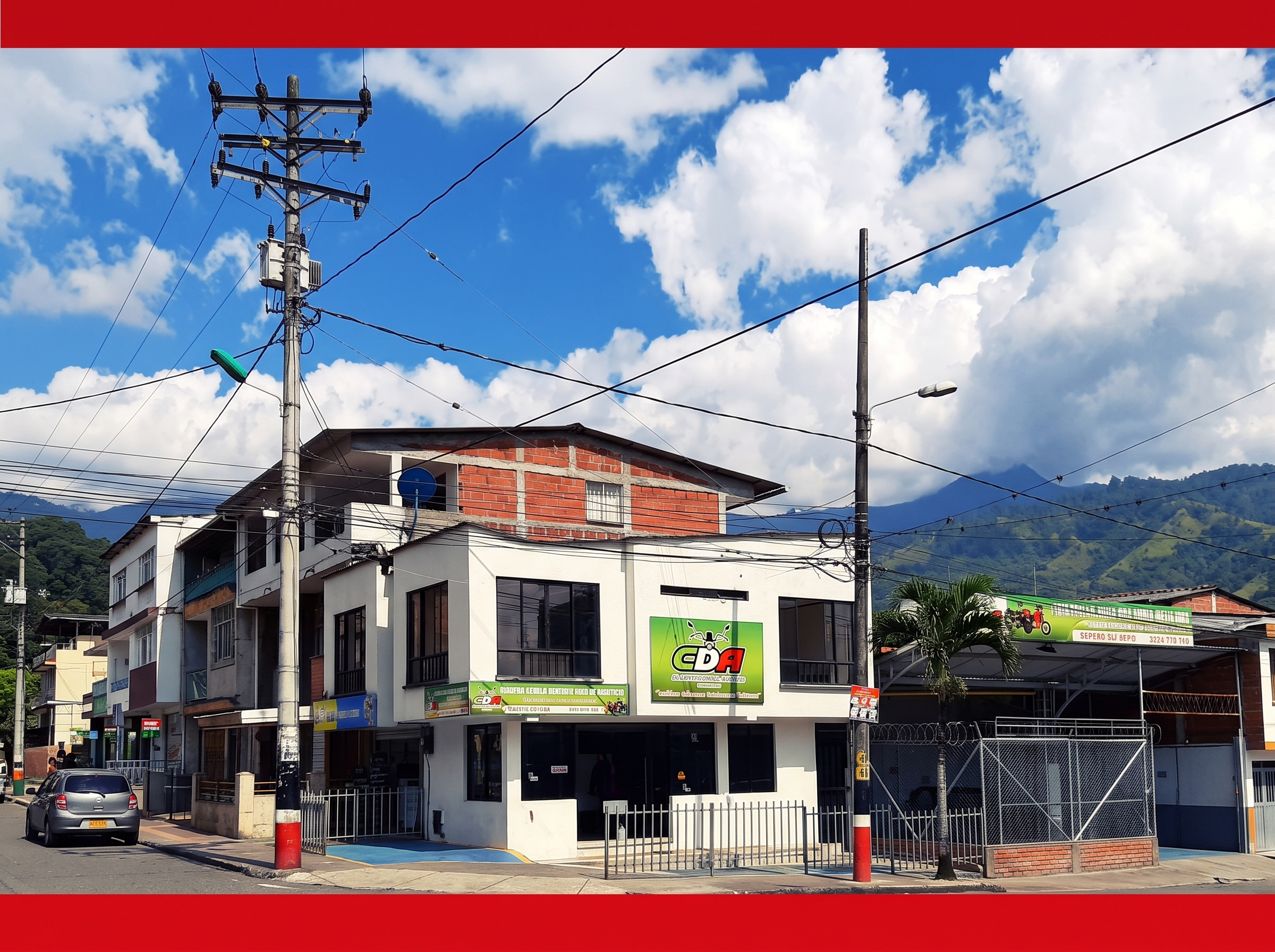 Fachada de CDA El Cacique en Calarcá, Quindío